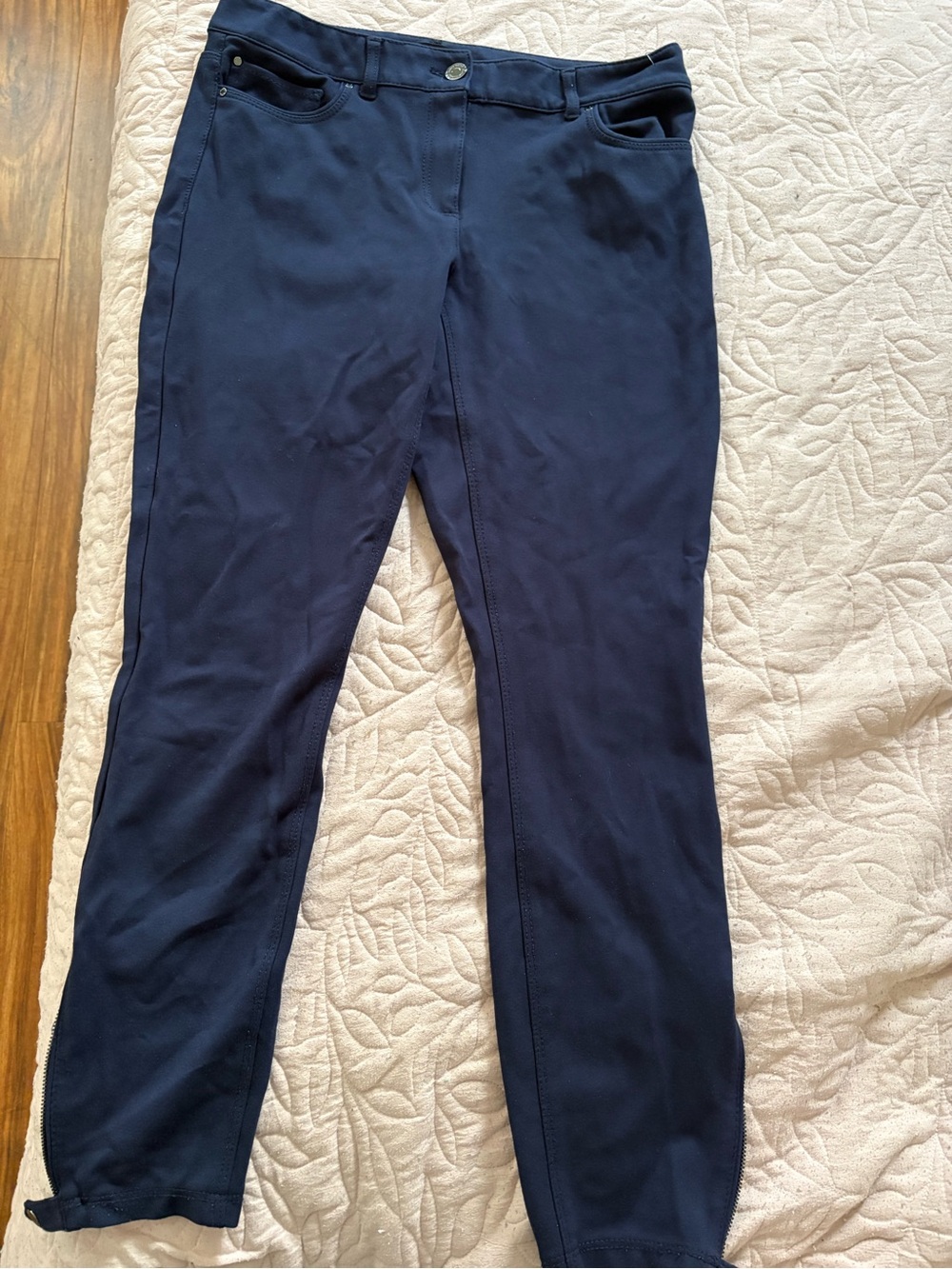 Women’s Navy Jeggings - Stretchy Pull-On Comfort